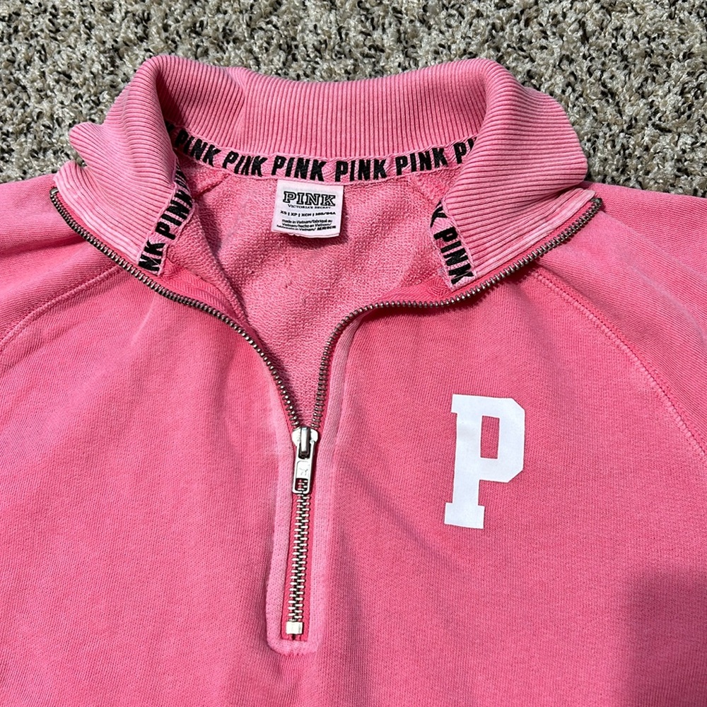 Victoria secret PINK half zip